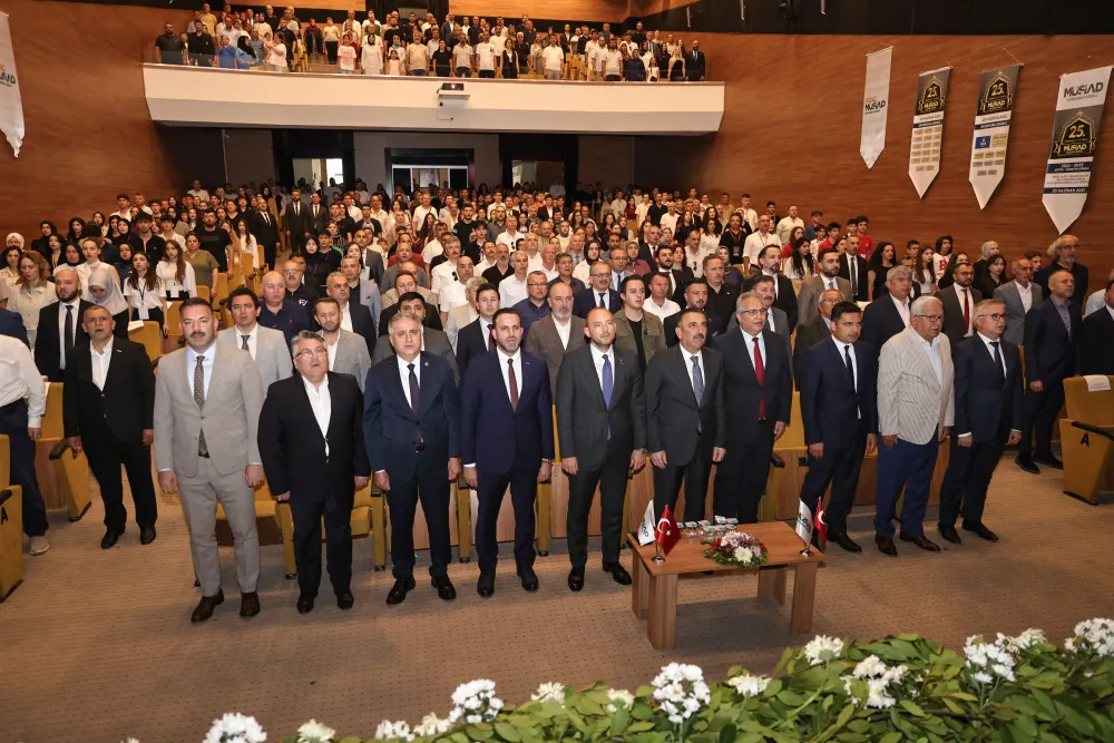 MÜSİAD 25. Eğitim Başarı Ödül Töreni Gerçekleştirildi
