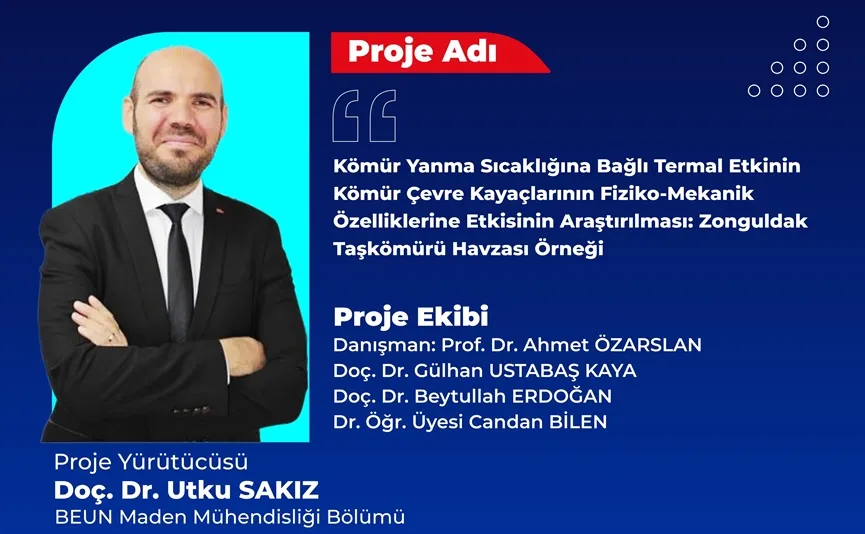 Öğretim Üyelerinden Doç. Dr. Utku Sakız’ın Projesine TÜBİTAK’tan Destek