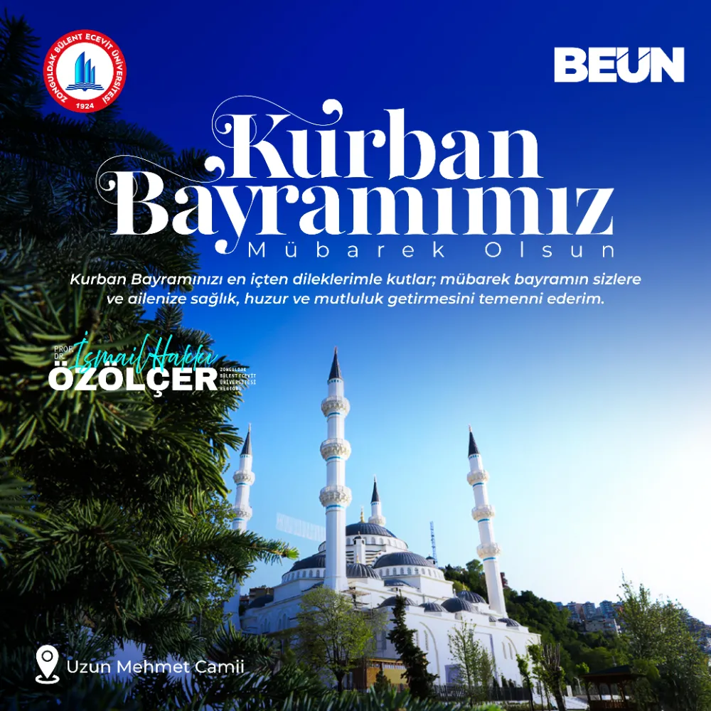 Rektör Özölçer’den Kurban Bayramı Mesajı
