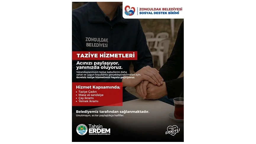 Acınızı paylaşıyor, yanınızda oluyoruz…