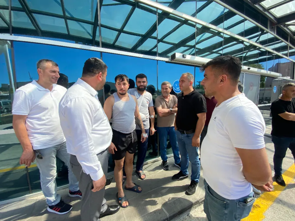 MADENCİLERİMİZ TABURCU OLDU