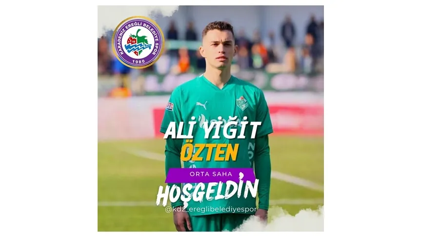 ALİ YİĞİT ÖZTEN KDZ. EREĞLİ BELEDİYESPOR’DA!