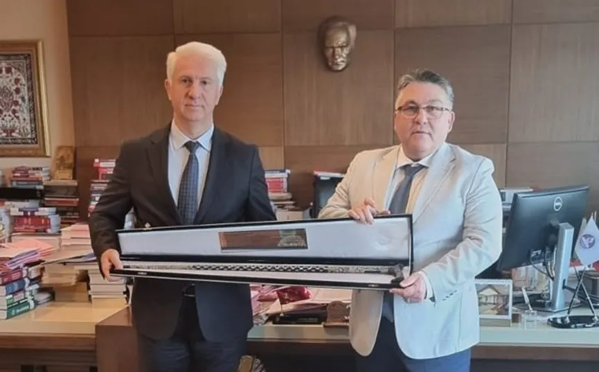 Rektör Özölçer’den Anayasa Mahkemesi Başkan Vekili Gökcan’a Ziyaret