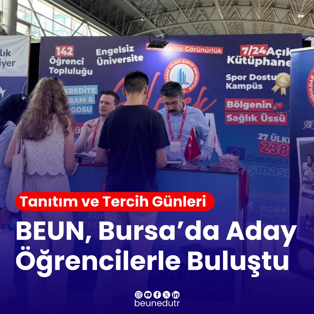 BEUN, Bursa’da Aday Öğrencilerle Buluştu
