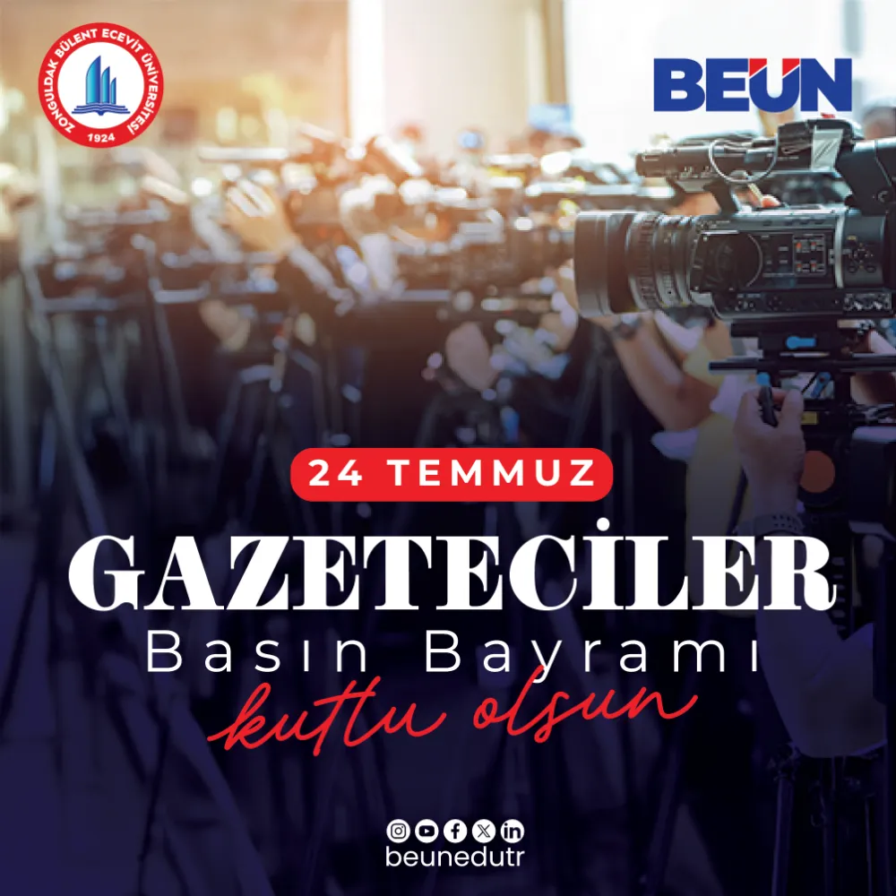 Rektör Özölçer’den 24 Temmuz Basın Özgürlüğü İçin Mücadele Günü Mesajı