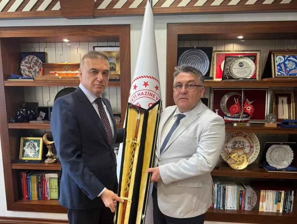 Rektör Özölçer’den Hazine ve Maliye Bakan Yardımcısı Dr. Hatipoğlu’na Ziyaret