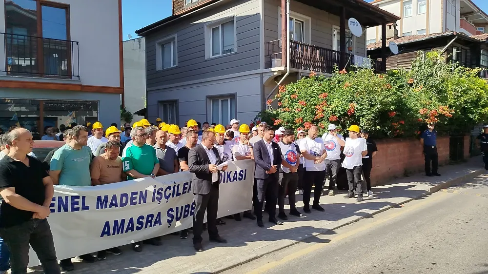 BARTIN’DA ÜYELERİMİZ EYLEM YAPTI