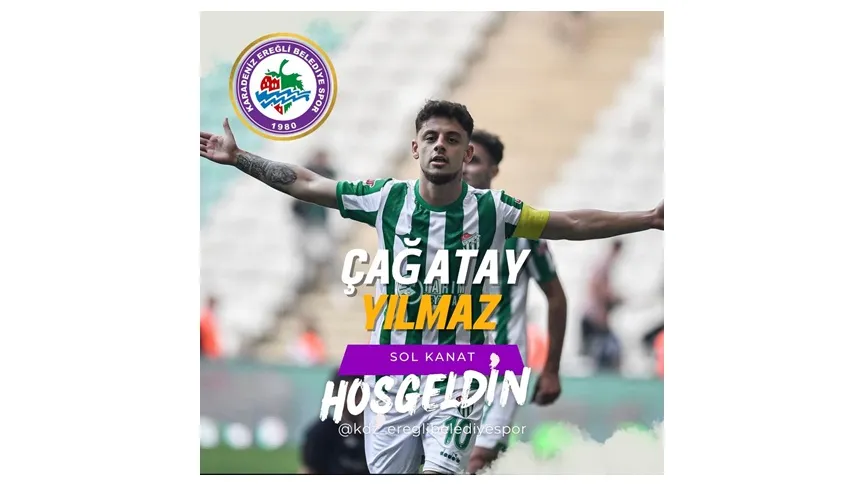 ÇAĞATAY YILMAZ KDZ. EREĞLİ BELEDİYESPOR’DA