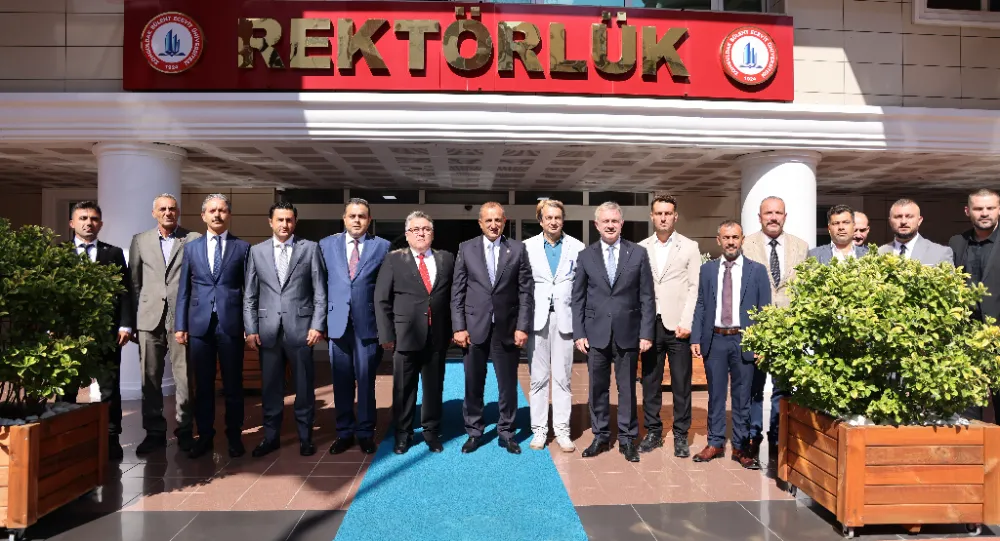 MHP Heyetinden Rektör Özölçer’e Ziyaret