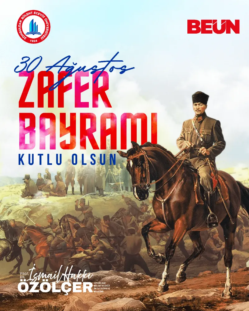 Rektör Özölçer’den 30 Ağustos Zafer Bayramı Mesajı
