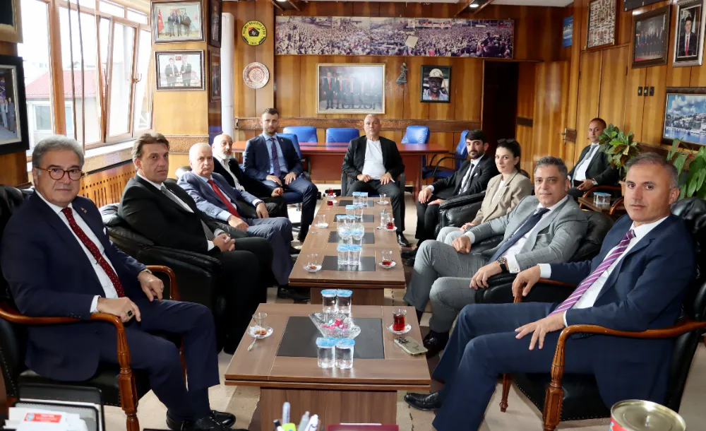 ZAFER PARTİSİ’NDEN GMİS’E ZİYARET